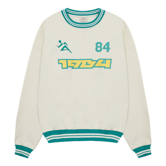 Vice 84 'Played in 1984' Heavyweight Sweater - Ecru