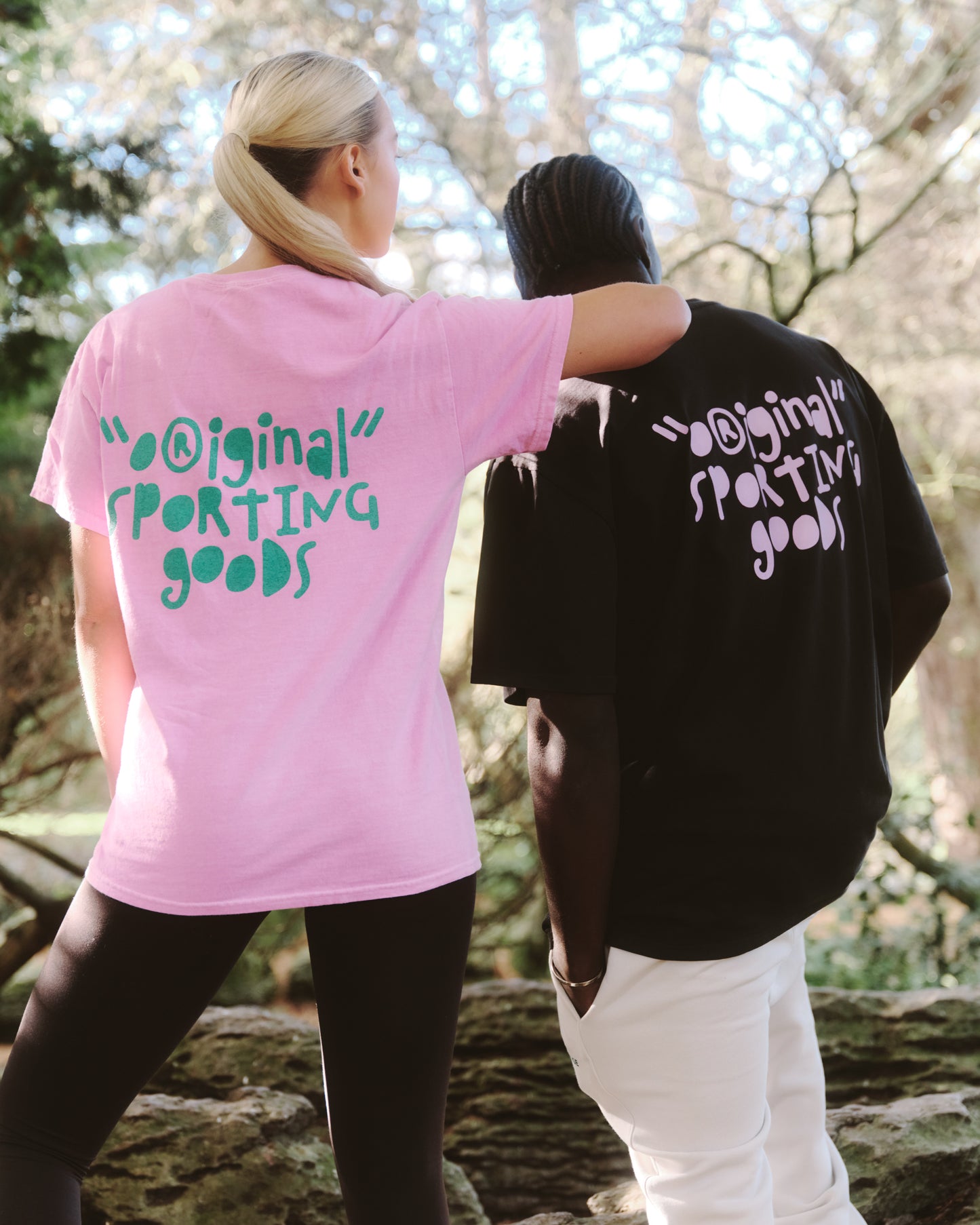 Vice 84 'Original Sporting Goods' Vintage Washed Tee - Pink