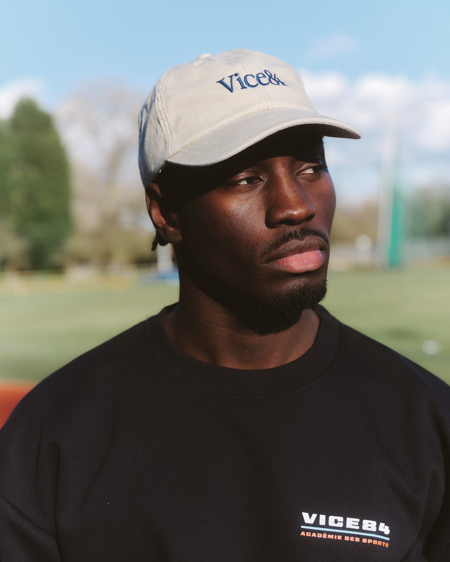 Vice 84 'Académie des Sports Logo' Heavyweight Sweater - Navy