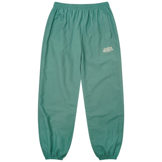 Vice 84 'Académie Des Sports Script' Nylon Trackpants - Green