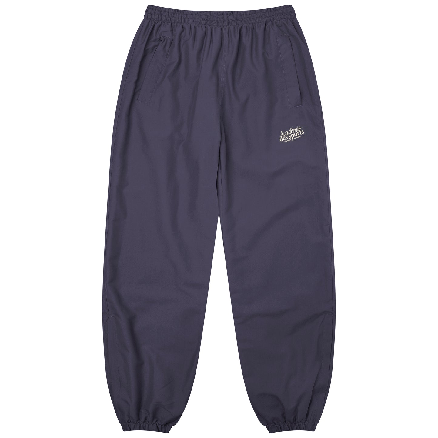 Vice 84 'Académie Des Sports Script' Nylon Trackpants - Navy