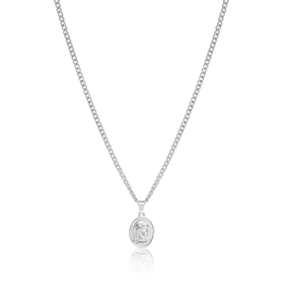 Centurion Pendant Necklace - Silver / Gold