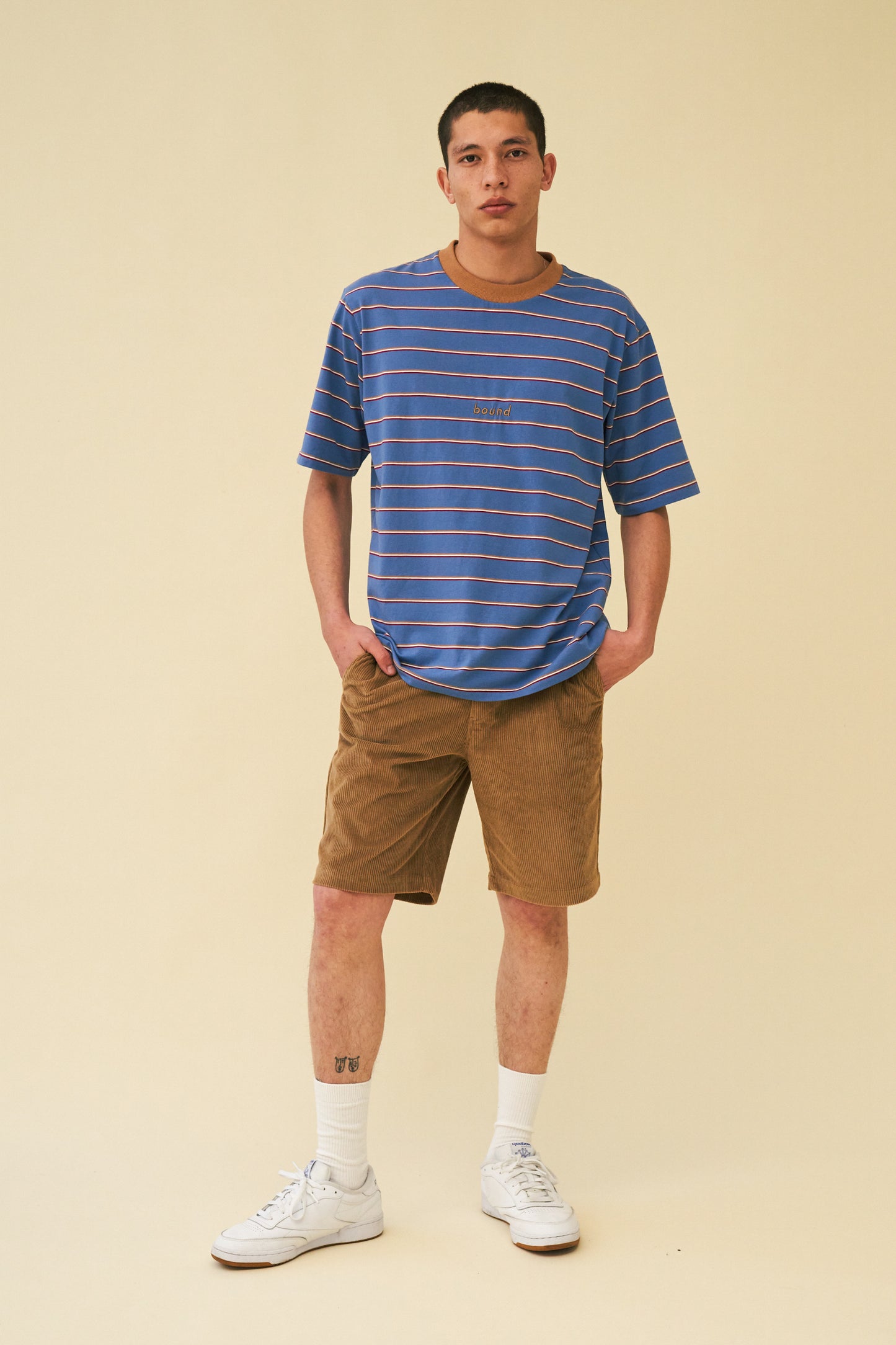 bound 'Sapphire Blue' Stripe Tee