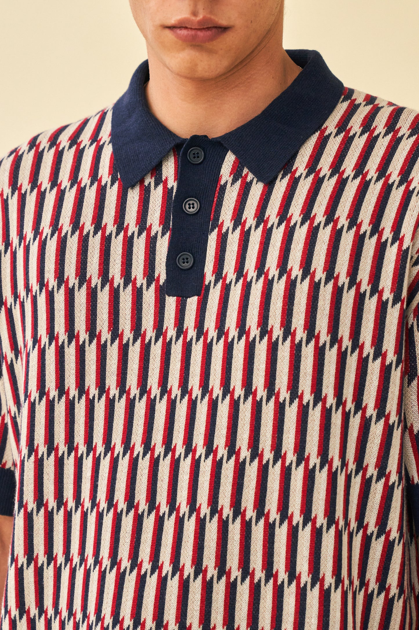 bound 'Riviera' Knit Polo