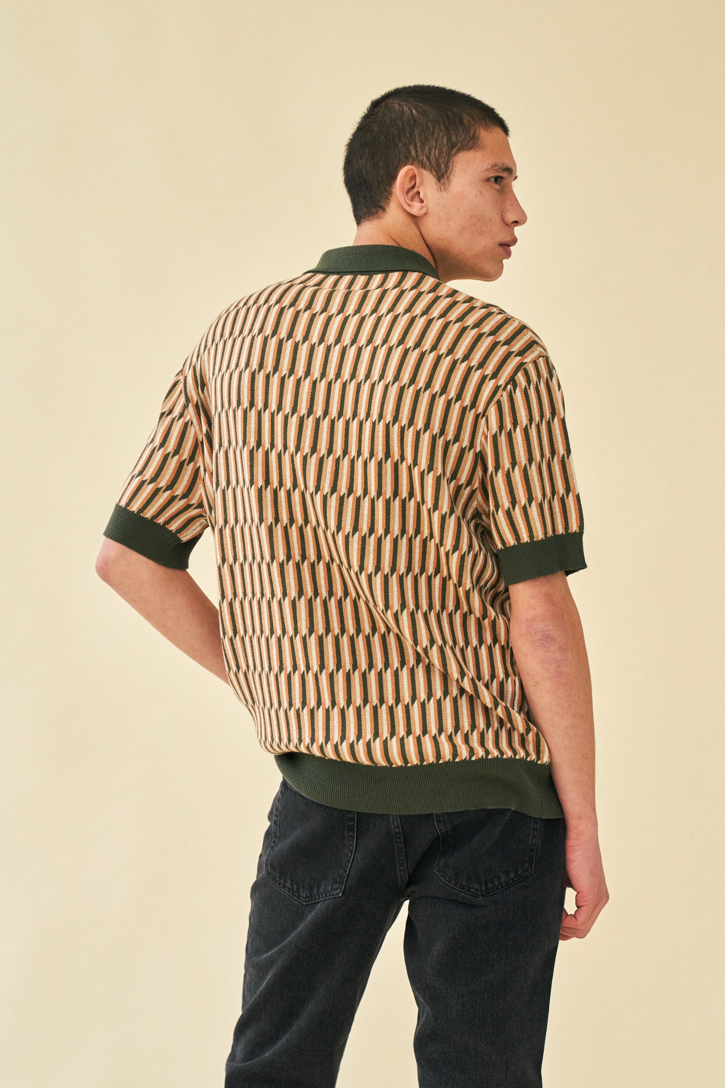 bound 'Ostuni' Knit Polo