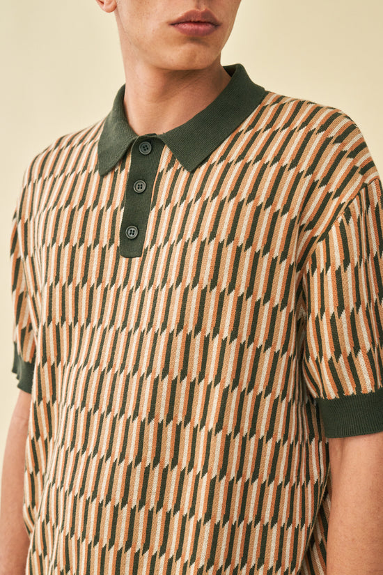 bound 'Ostuni' Knit Polo