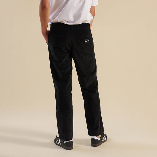 Load image into Gallery viewer, bound &amp;#39;Midnight Black&amp;#39; Cord Trousers
