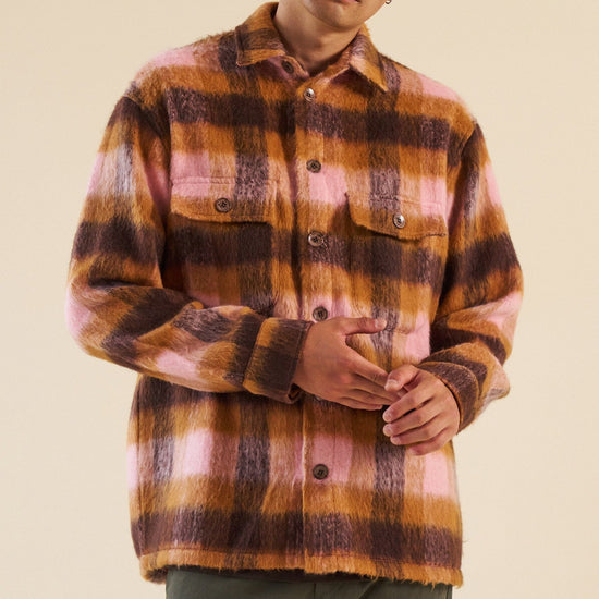 bound 'Maple' Brushed Check Flannel Shirt