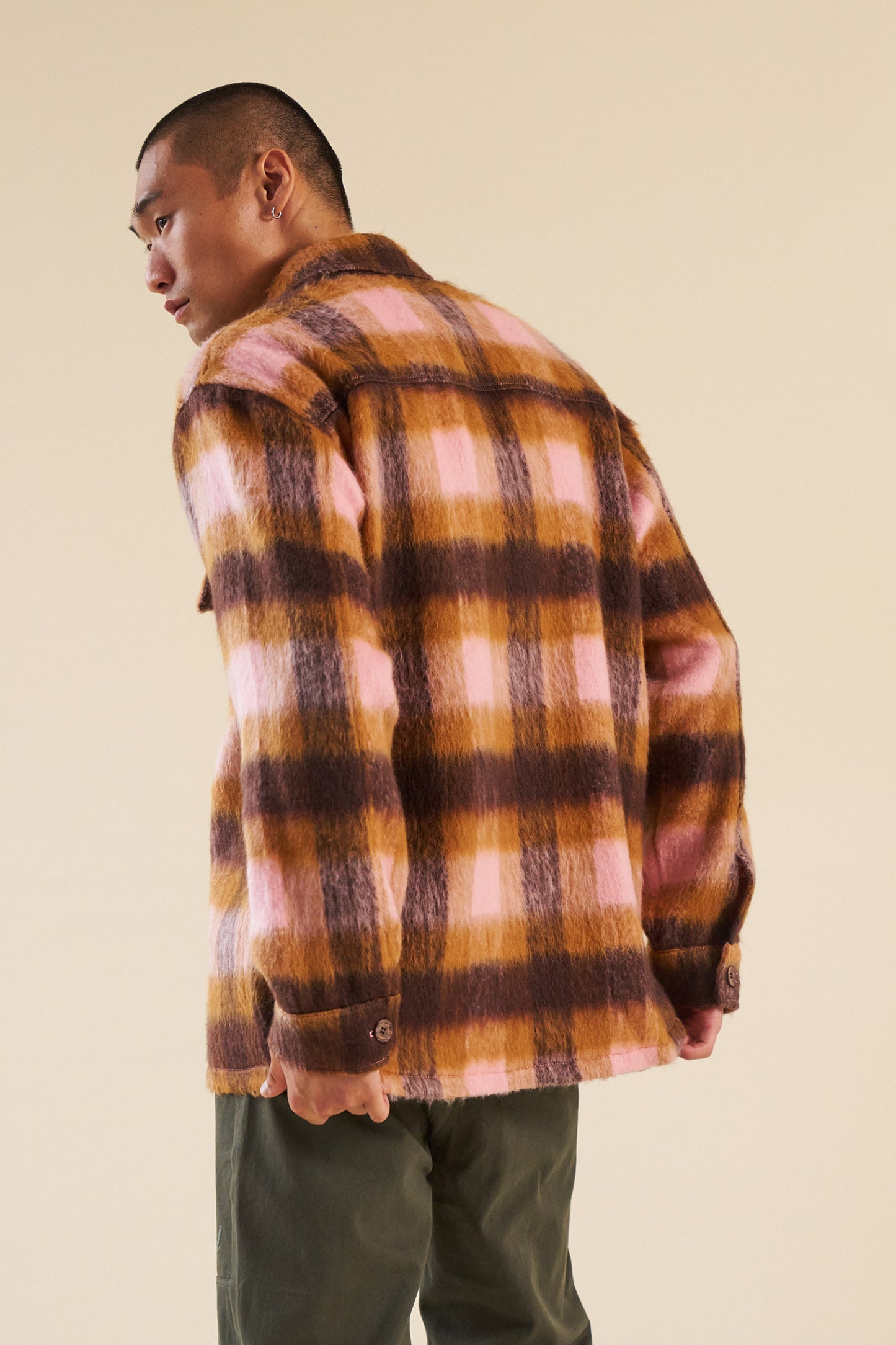 bound 'Maple' Brushed Check Flannel Shirt
