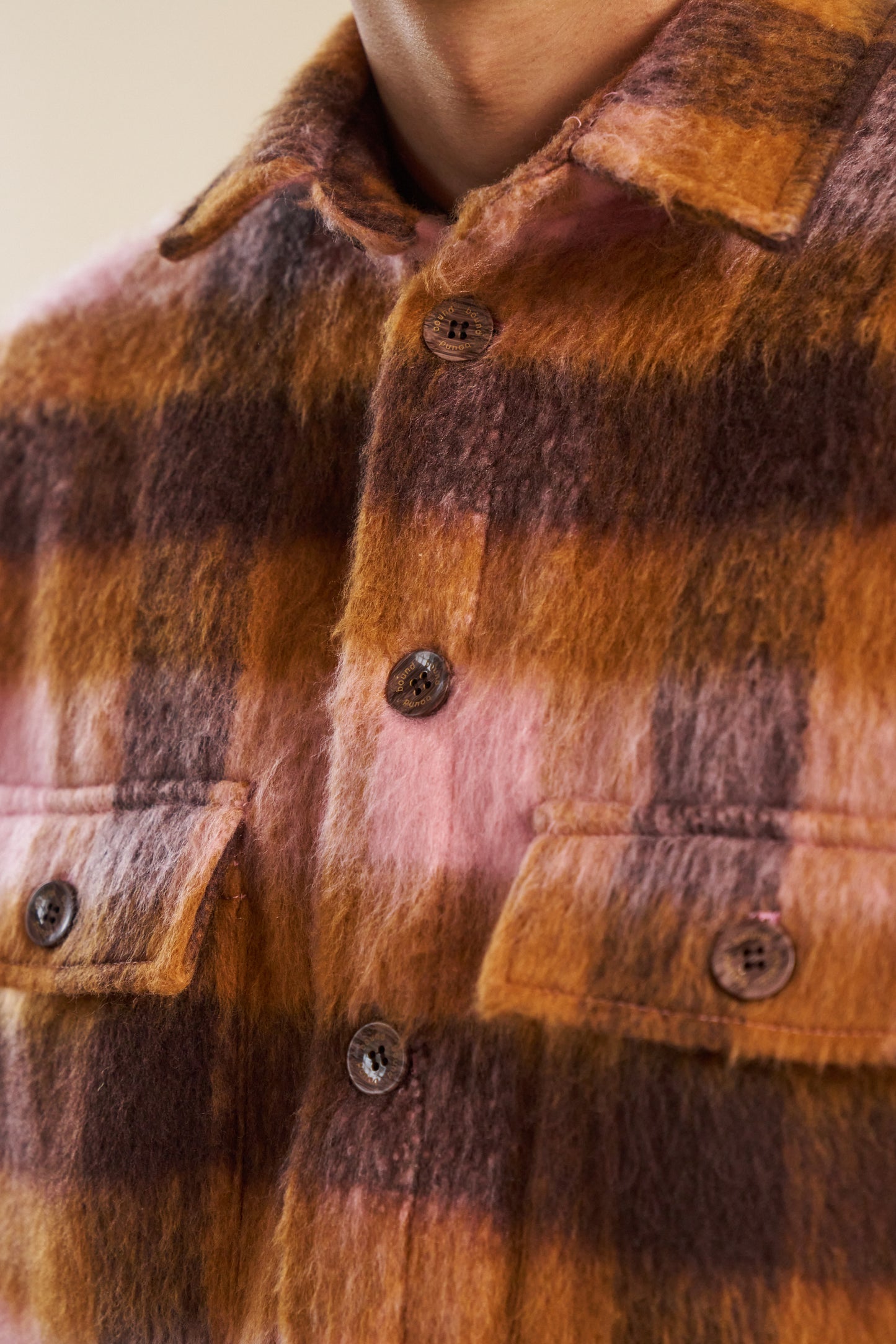 bound 'Maple' Brushed Check Flannel Shirt
