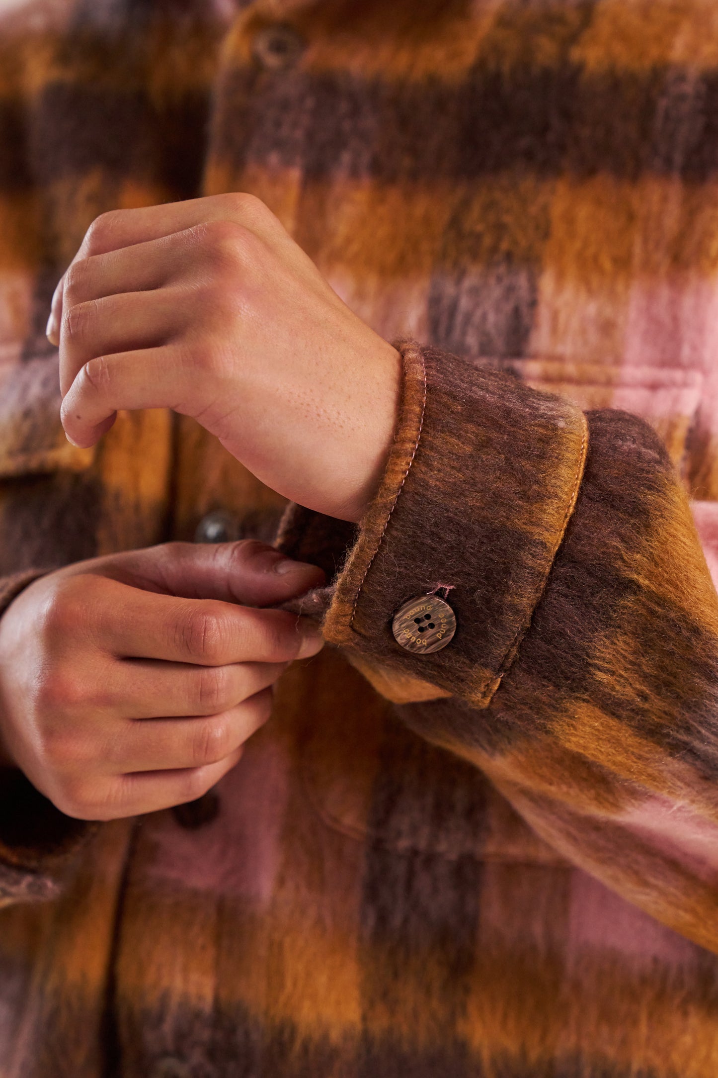 bound 'Maple' Brushed Check Flannel Shirt