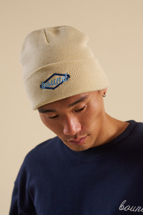 bound Cuffed Staple Beanie