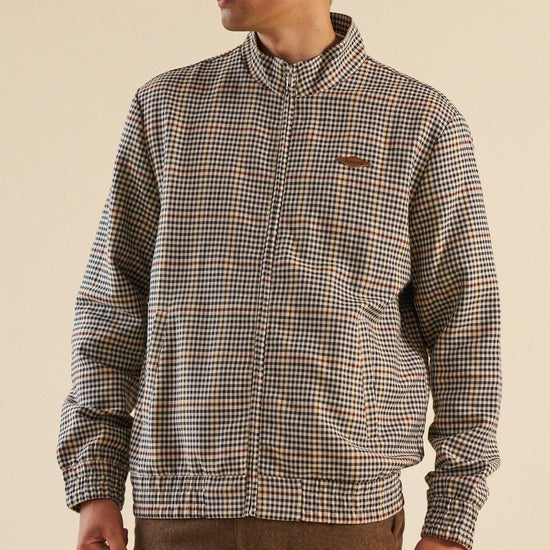 bound Shaun Houndstooth Harrington Jacket