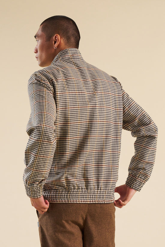bound Shaun Houndstooth Harrington Jacket