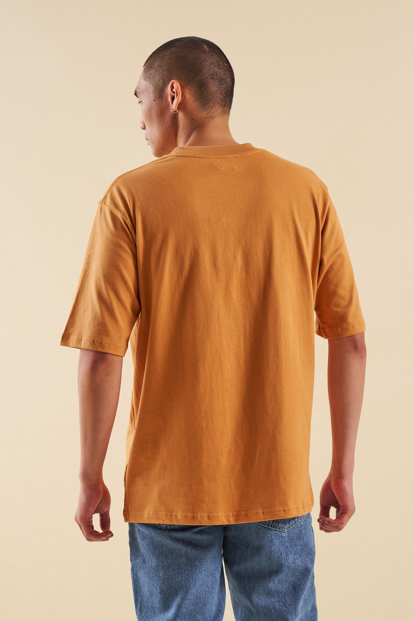 bound Burnt Orange Script Tee