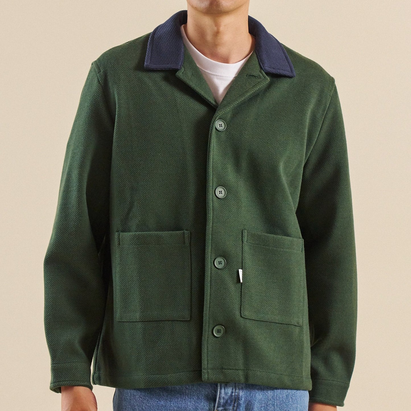 bound Itsuku Green Heavy Overshirt