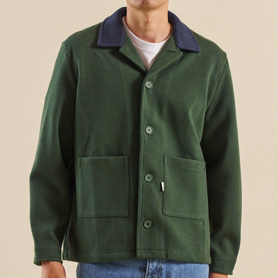 bound Itsuku Green Heavy Overshirt