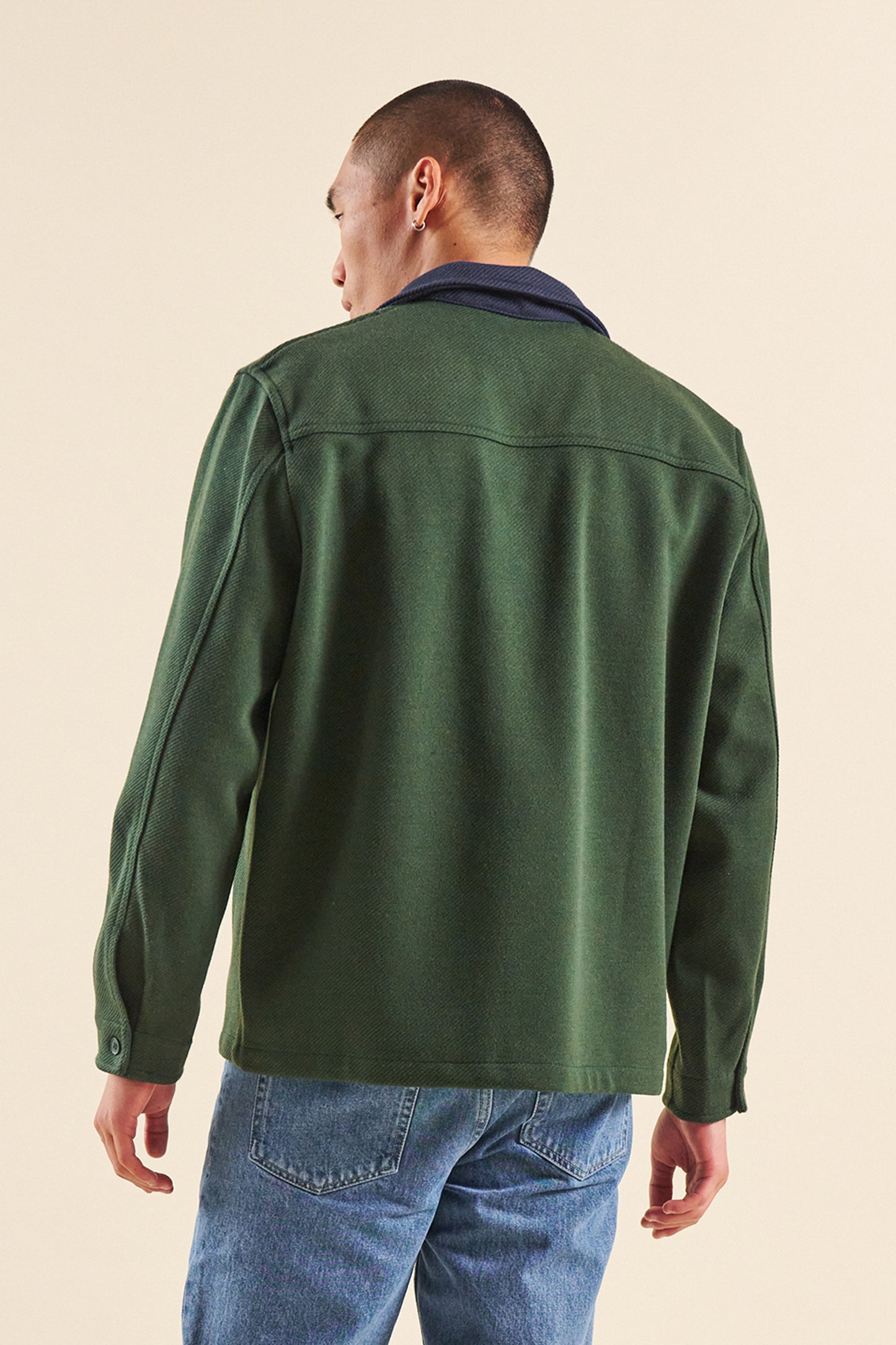 bound Itsuku Green Heavy Overshirt