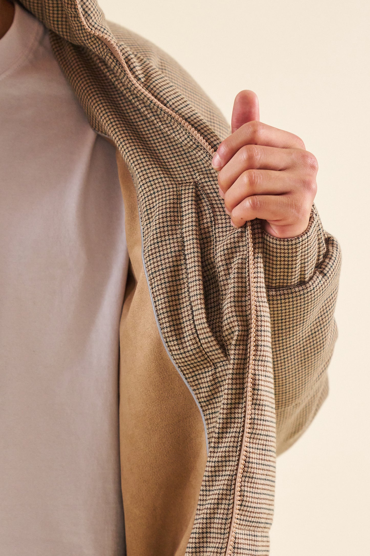 bound Dogtooth Puffer Coat