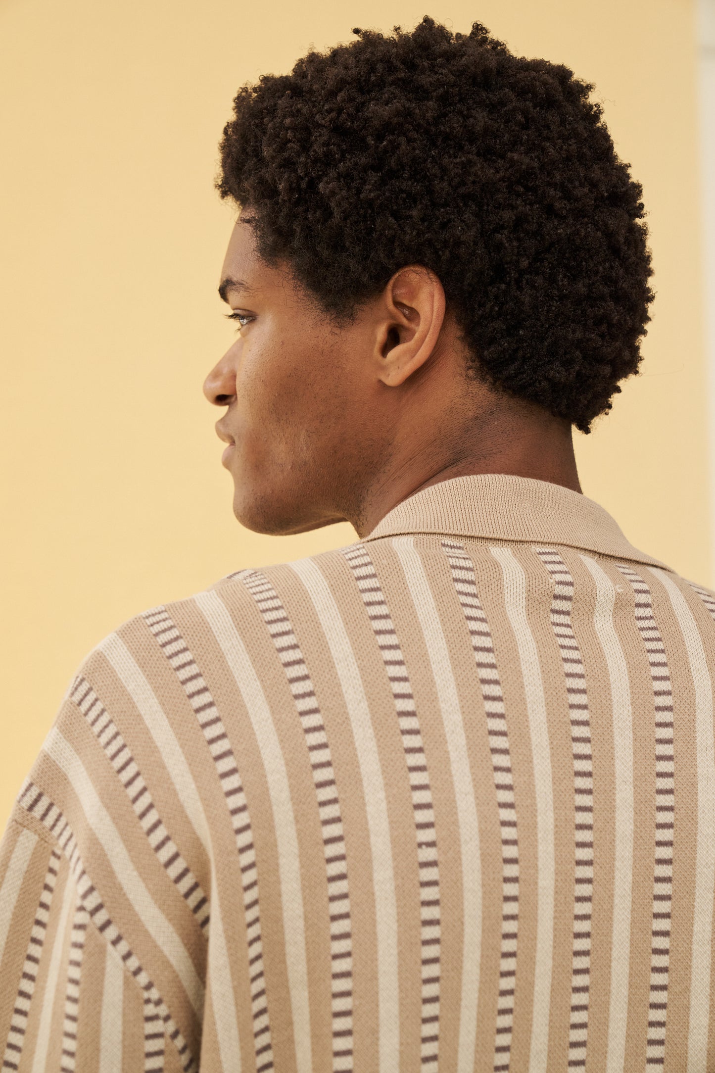 bound 'Agatha' Knit Polo