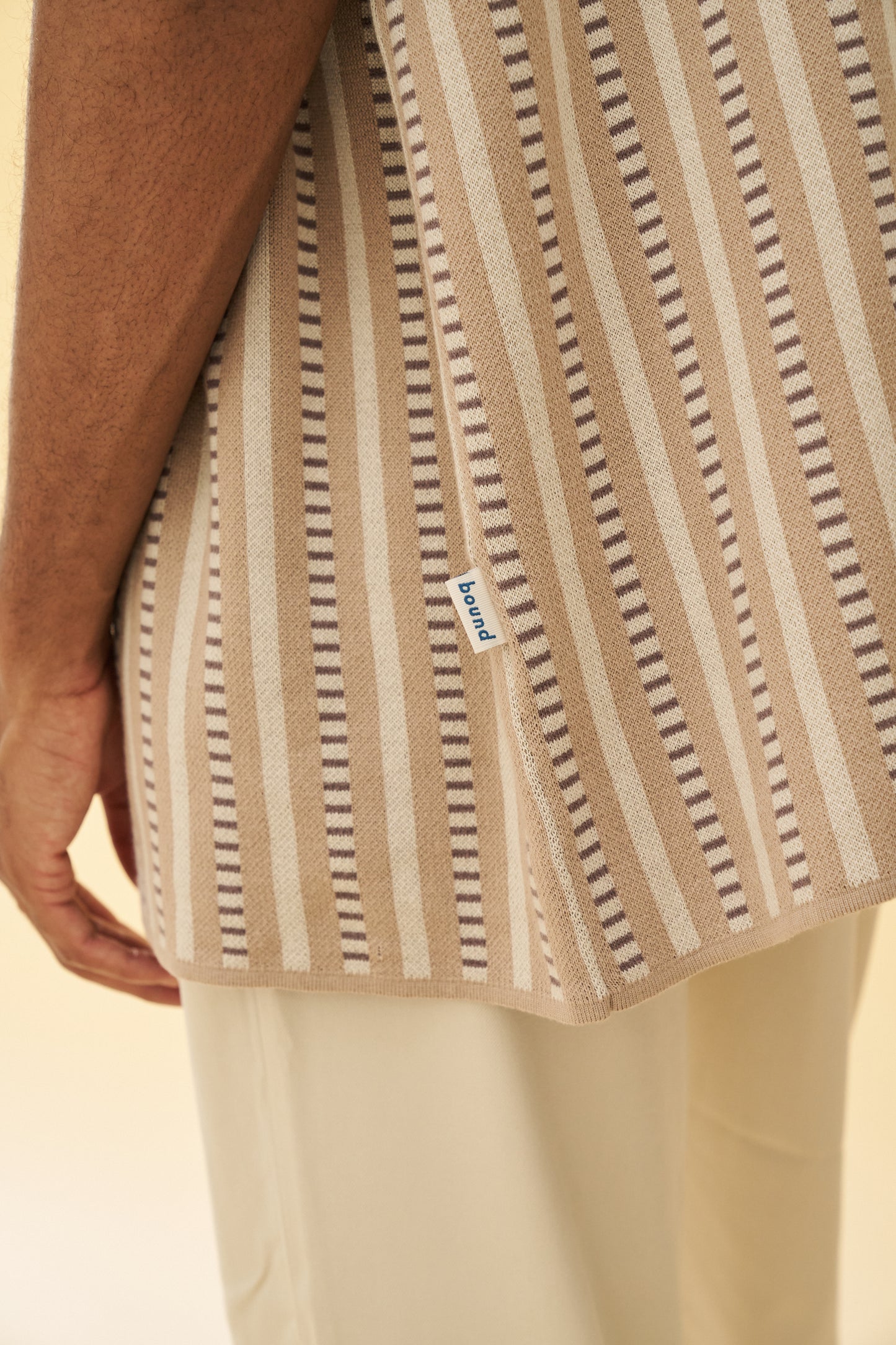 bound 'Agatha' Knit Polo