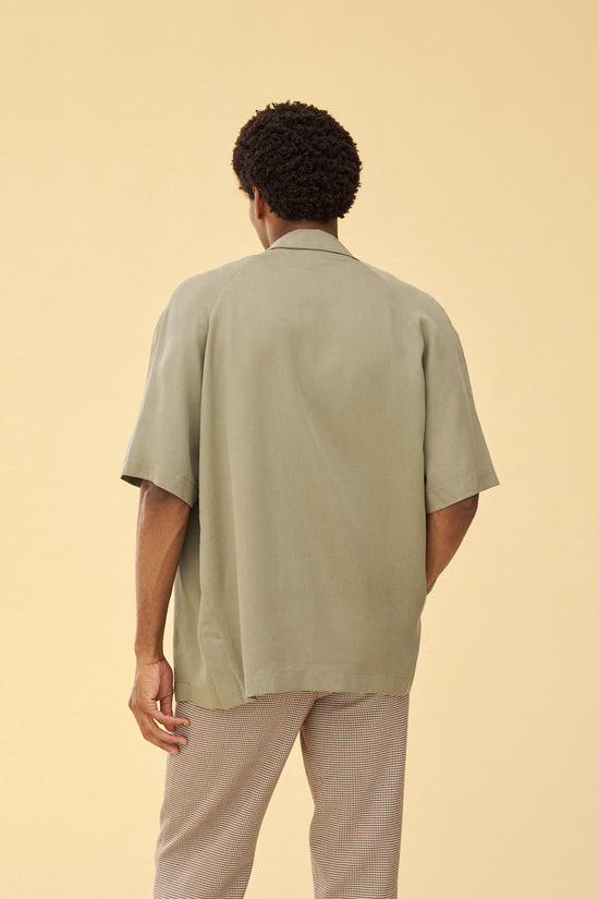 bound 'Sage Lyocell' Cuban SS Shirt