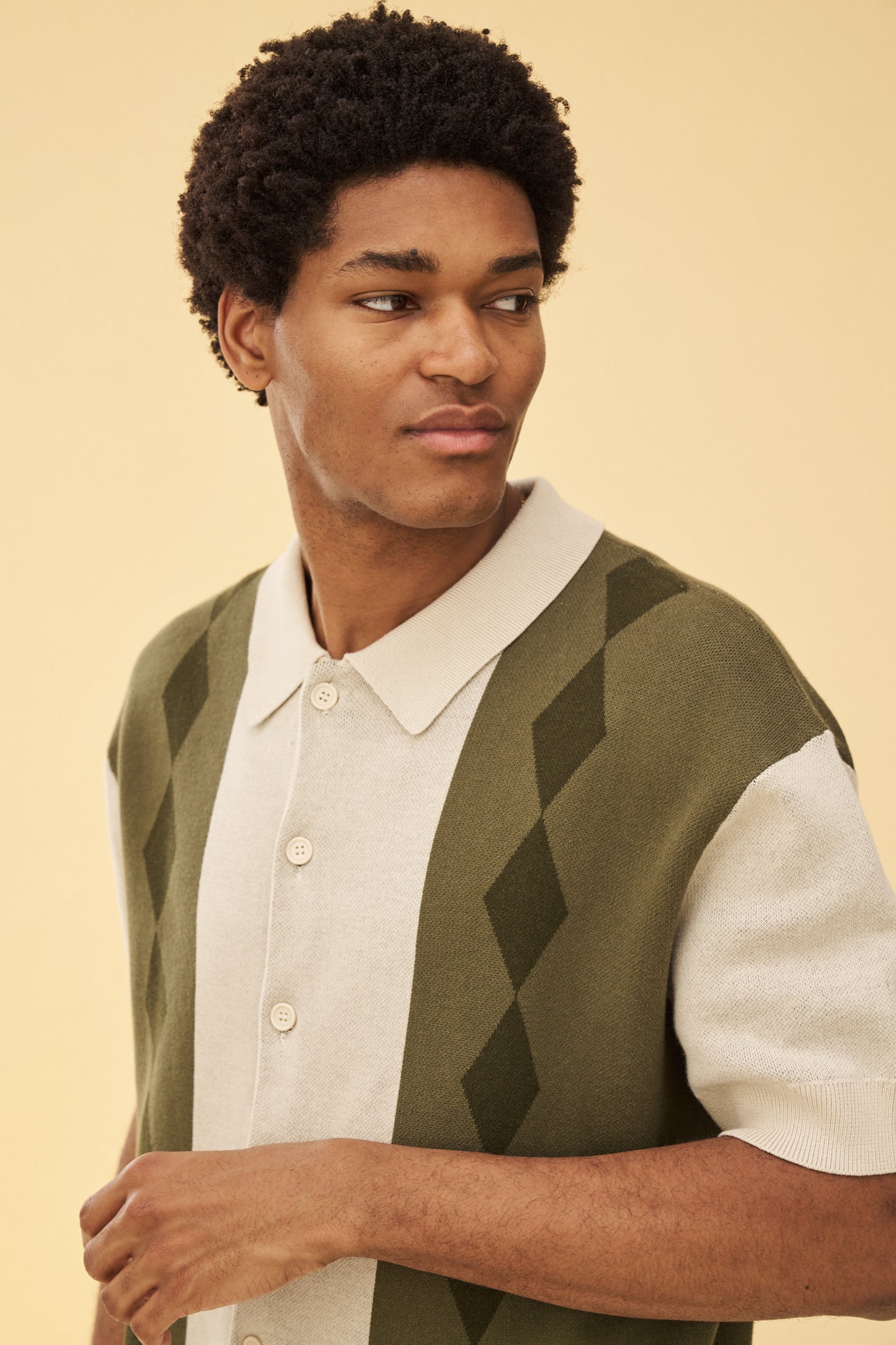 bound 'Vucirra' Knit Polo