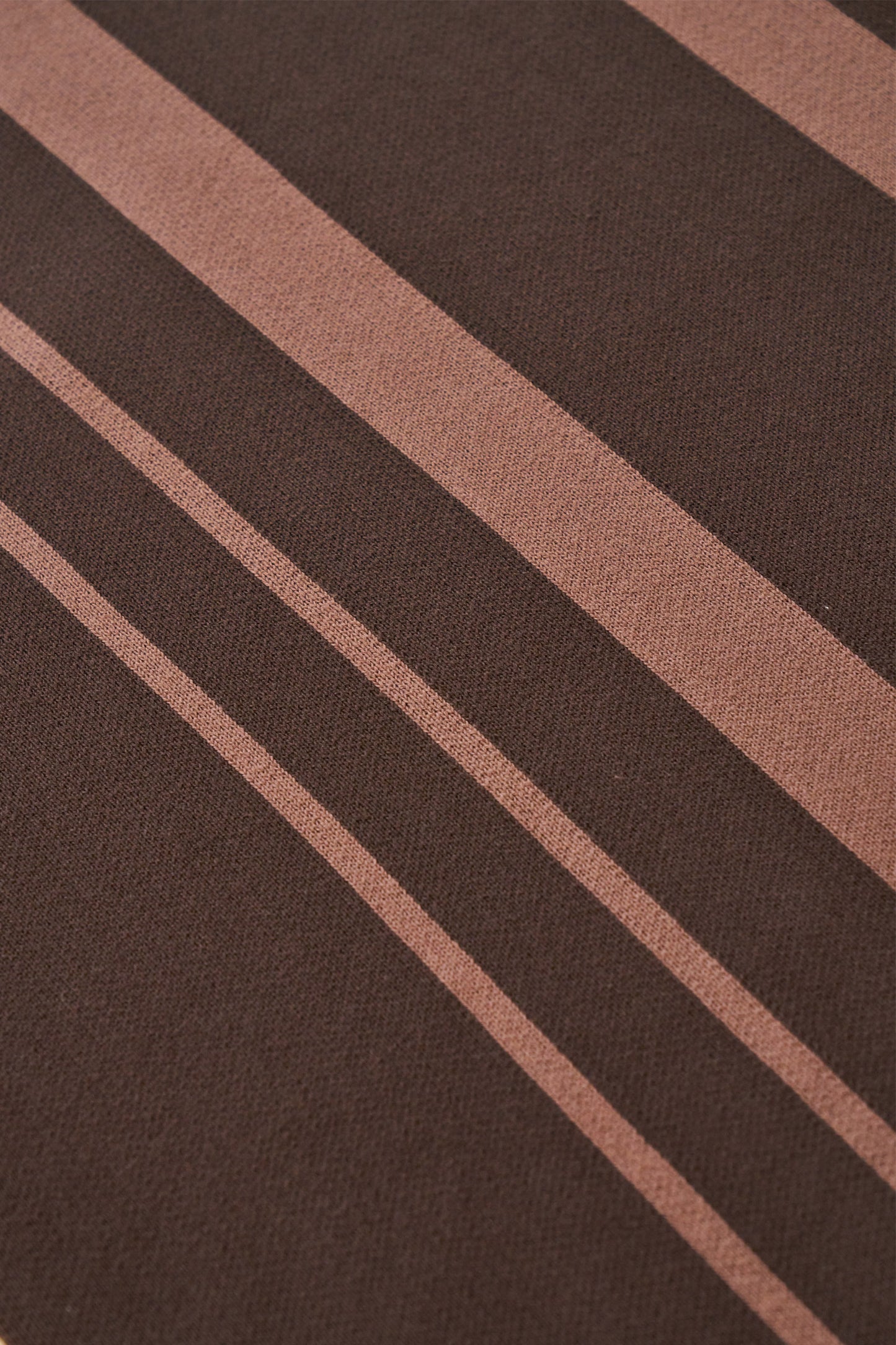 bound 'Aprile' LS Knit Polo - Brown