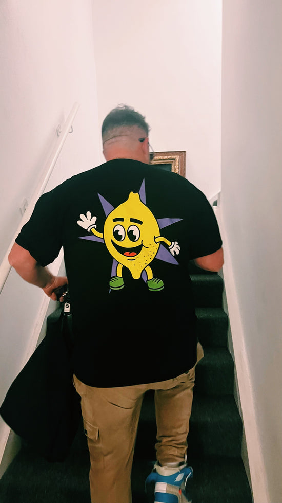 History Of Rave 'Lemon' Tee - Black