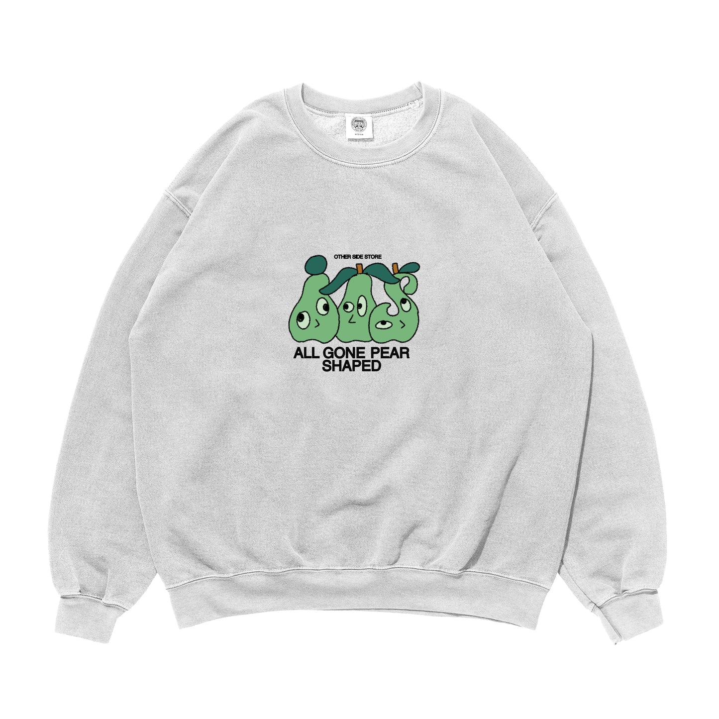 Other Side Store 'Pear Shaped' Sweater - Vintage Washed Grey
