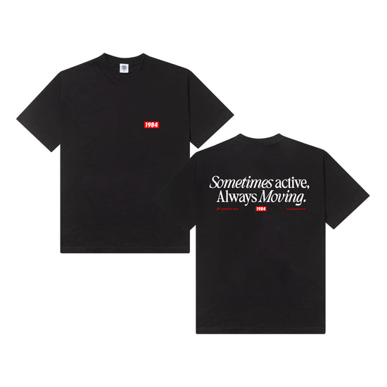 Vice 84 'Always Moving' Tee - Black