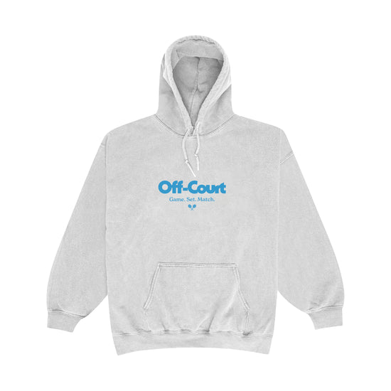 Load image into Gallery viewer, Vice 84 &amp;#39;Off-Court GSM&amp;#39; Vintage Washed Hoodie - Ash
