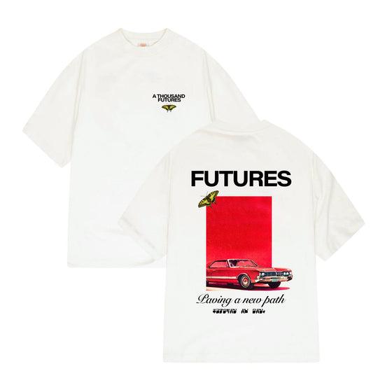 A Thousand Futures x GK 'A New Path' Tee - White