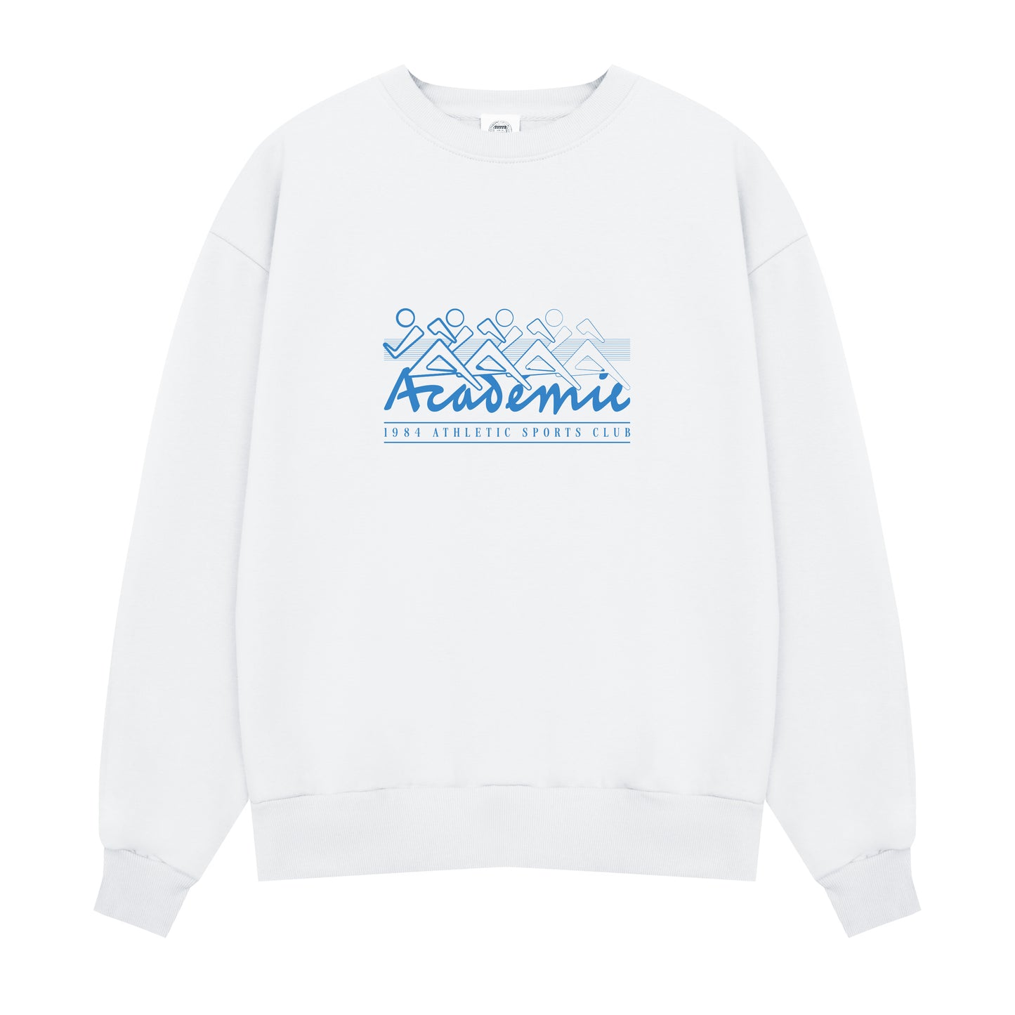 Vice 84 'Athletic Sports Club' Heavyweight Sweater - White