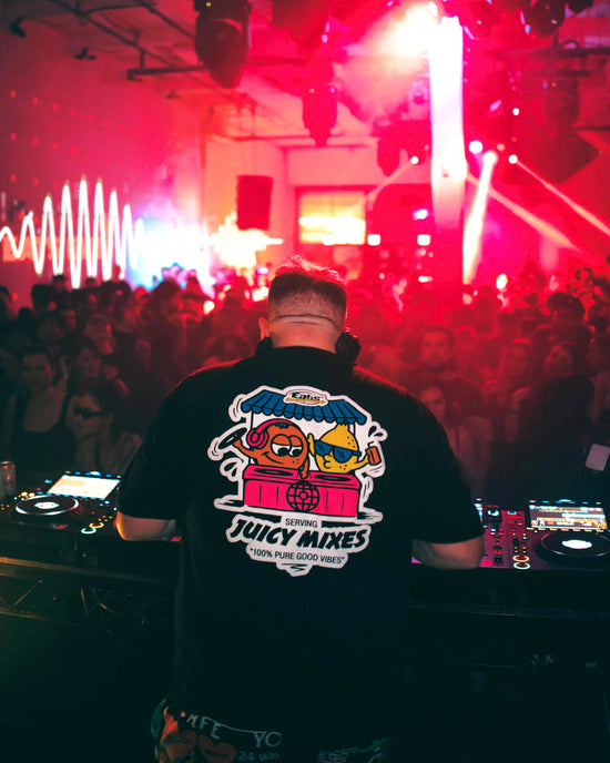 History Of Rave 'Juicy Mixes' Tee - Black