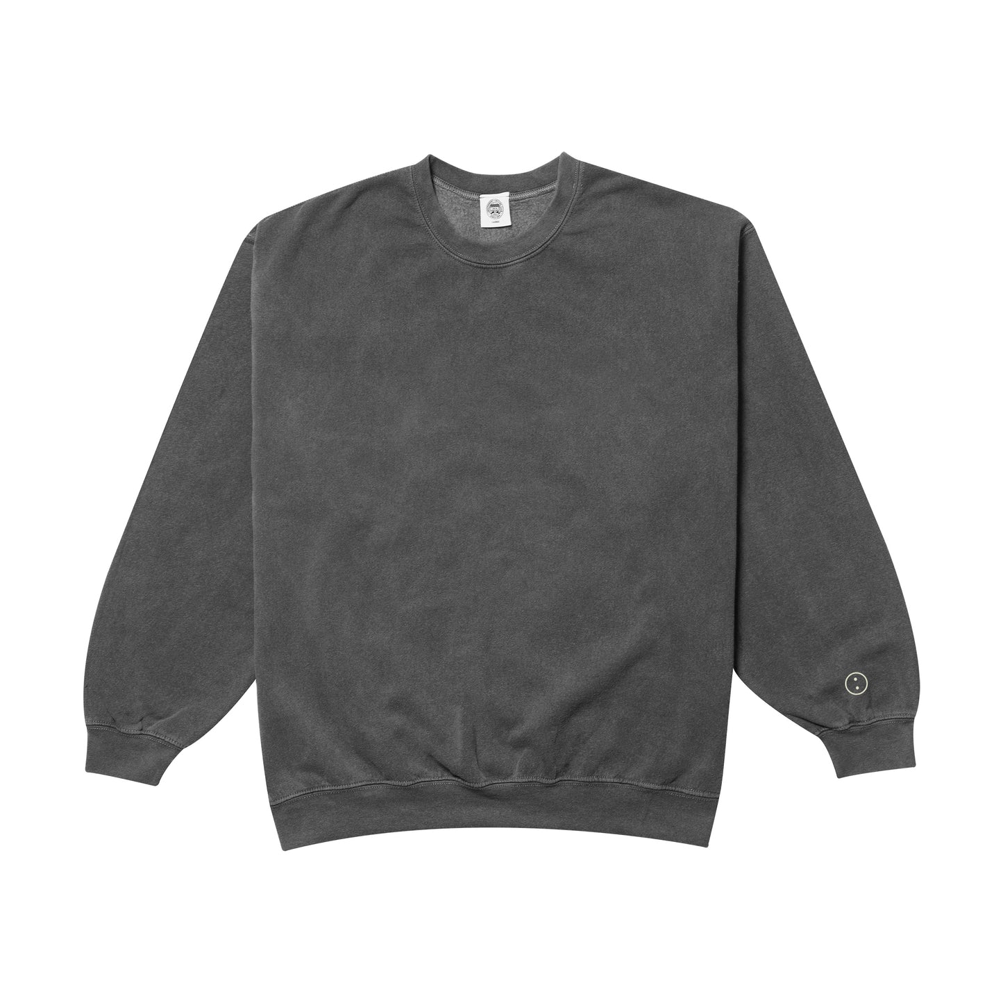 Essentials Vintage Washed Sweater - Charcoal