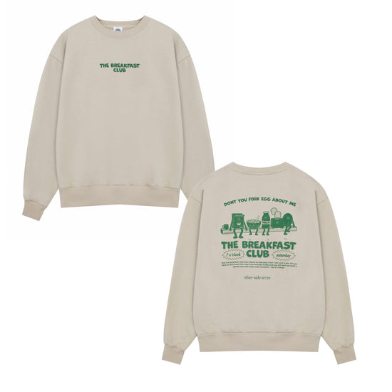 Other Side Store 'Breakfast Club' Sweater - Stone