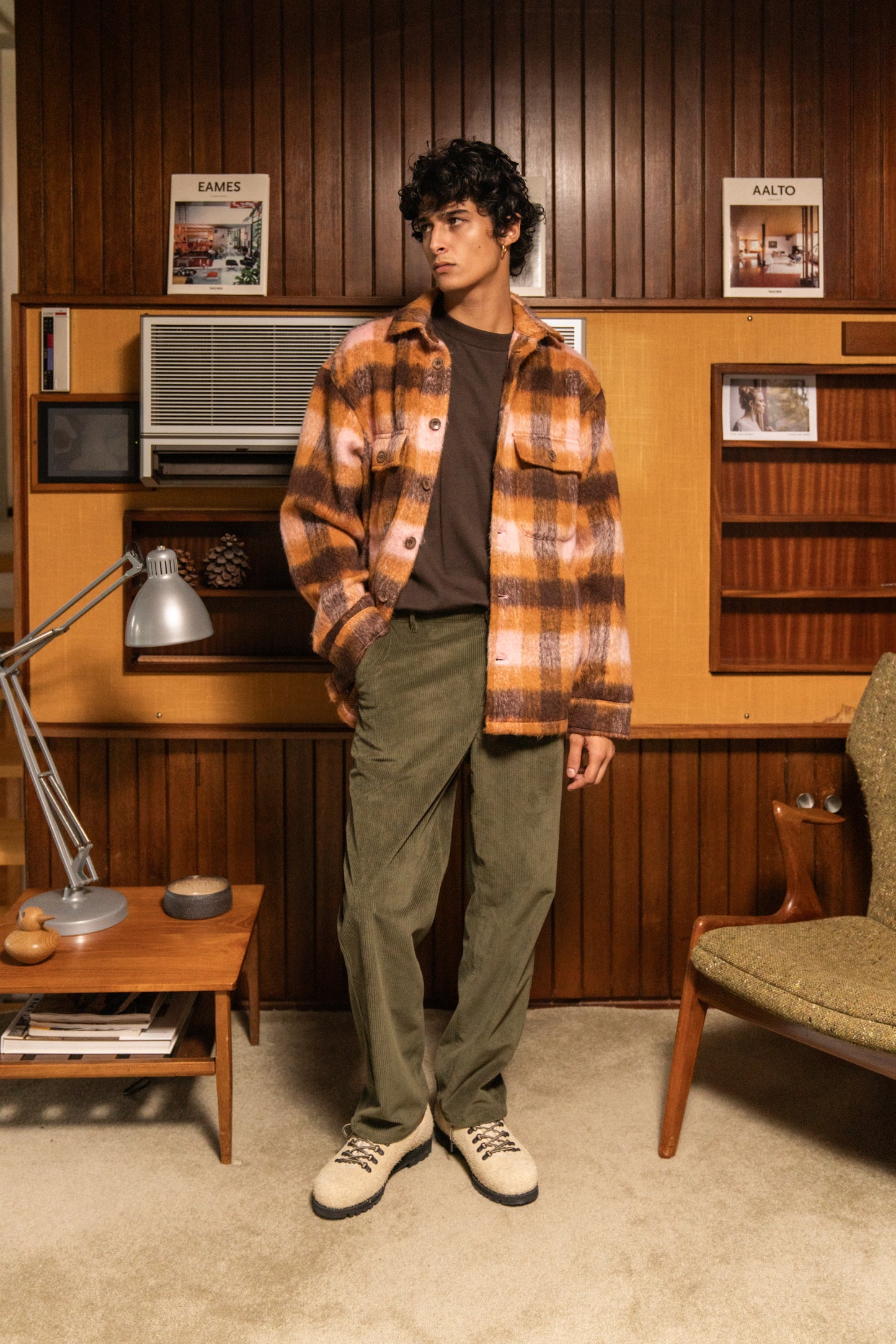 bound 'Maple' Brushed Check Flannel Shirt