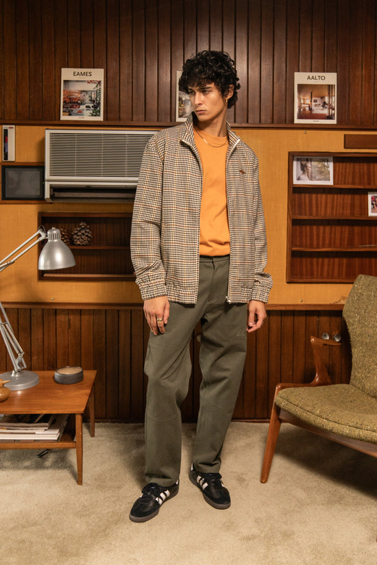 bound Shaun Houndstooth Harrington Jacket
