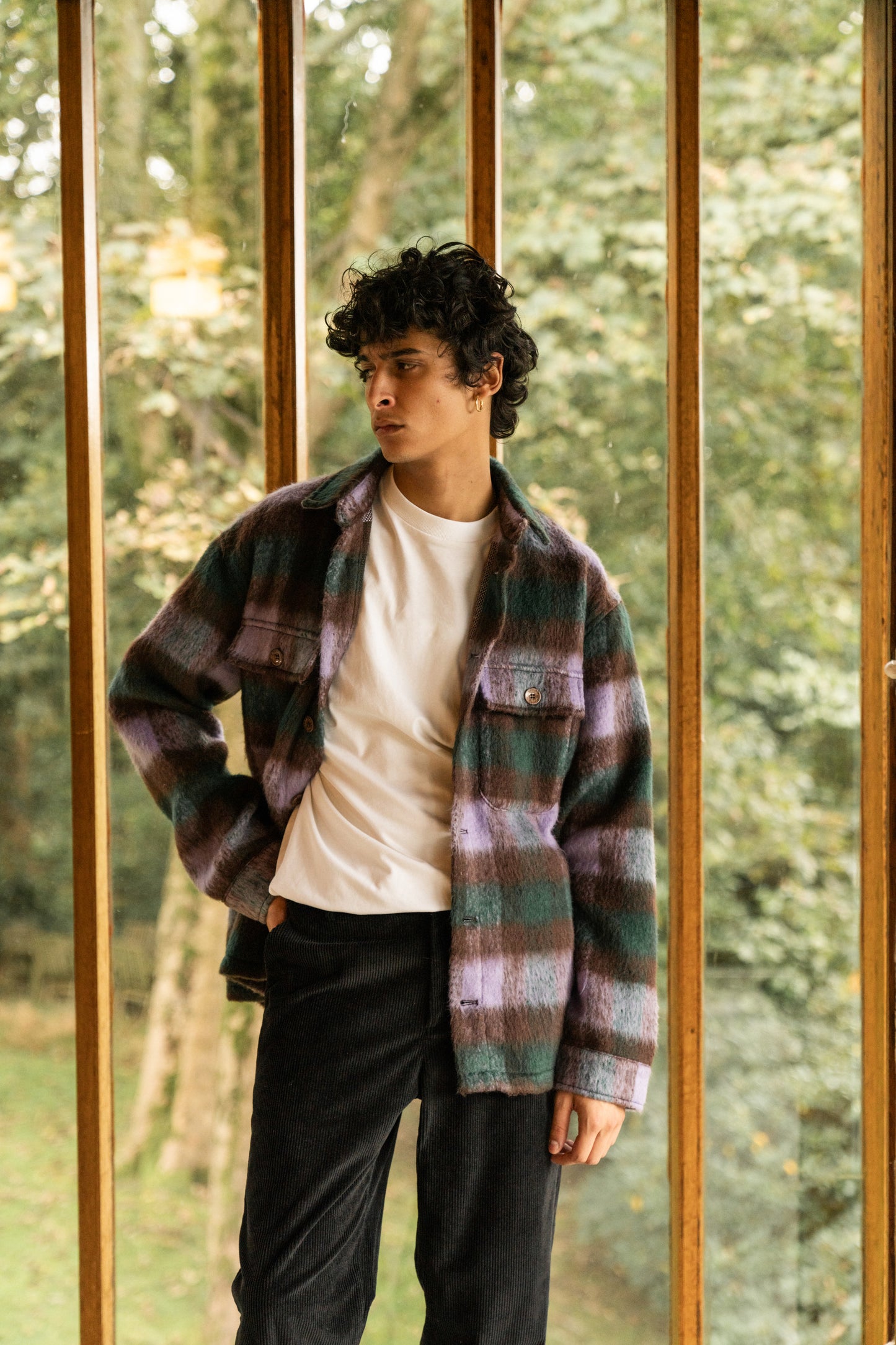 bound 'Cypress' Brushed Check Flannel Shirt