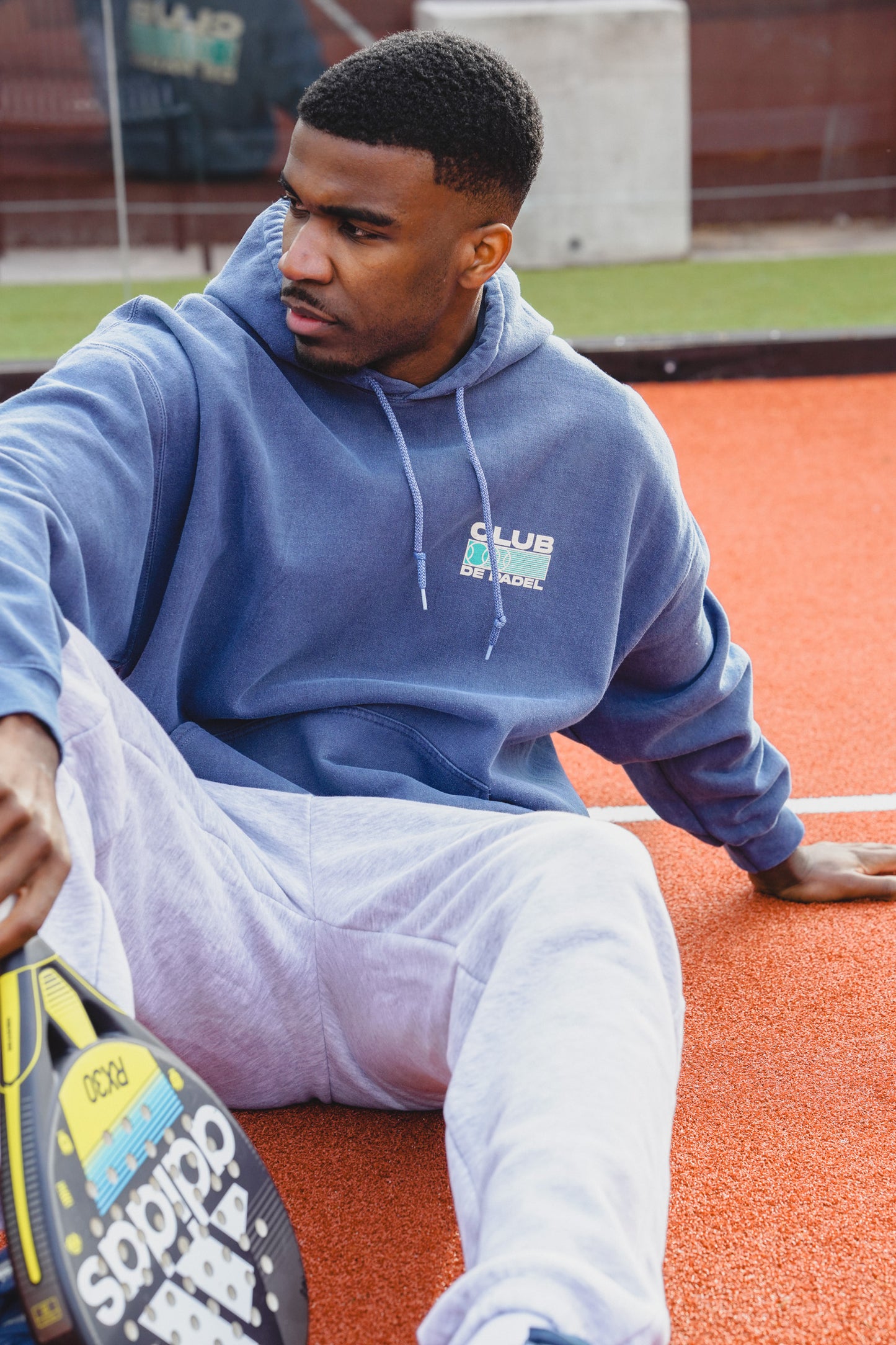 Hoodie Padel Avenue Noir