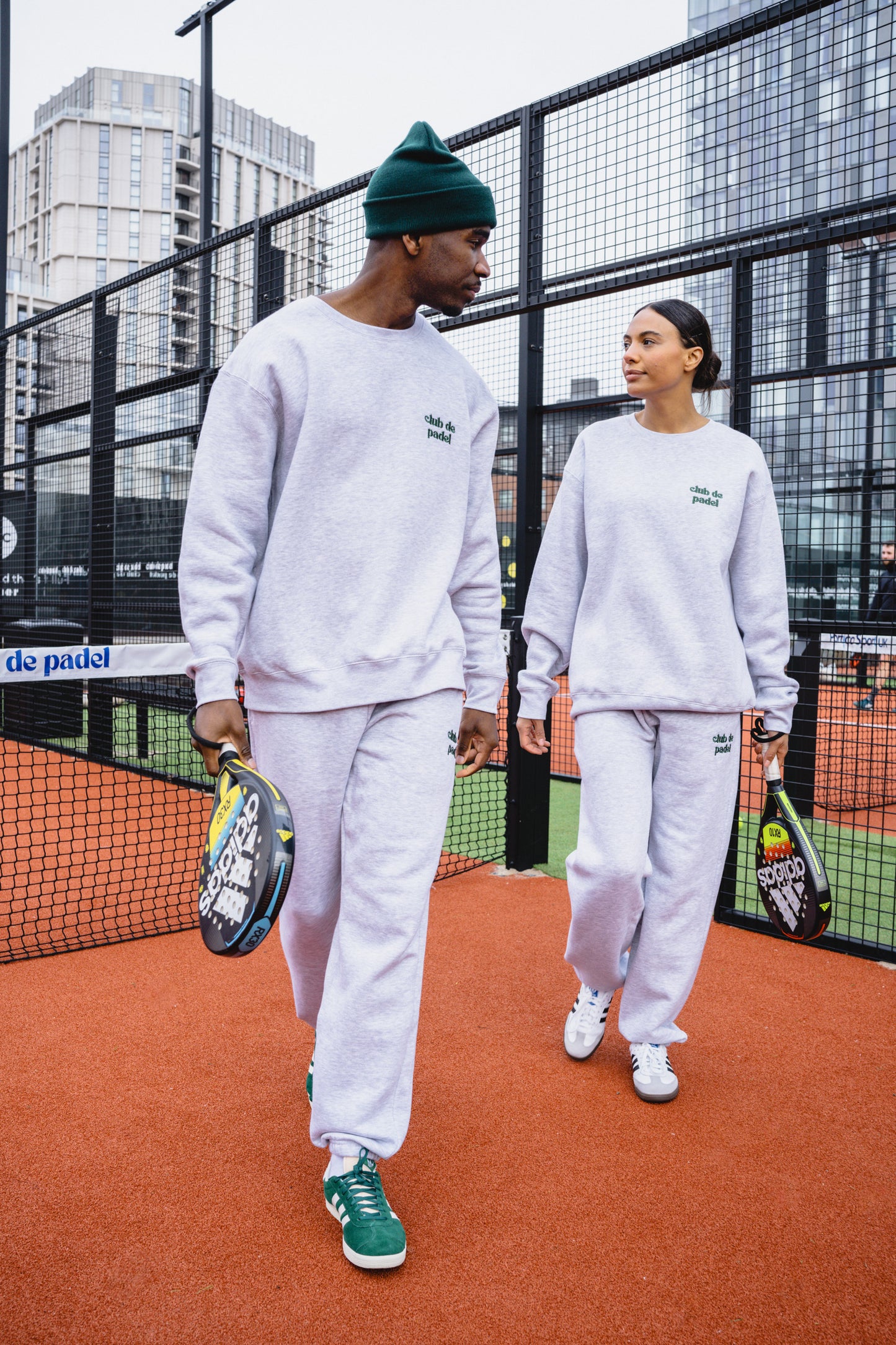 Club de Padel Logo Sweater - Ash Grey