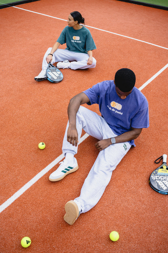 Load image into Gallery viewer, Club de Padel &amp;#39;Vibora&amp;#39; Vintage Washed Tee - Forest
