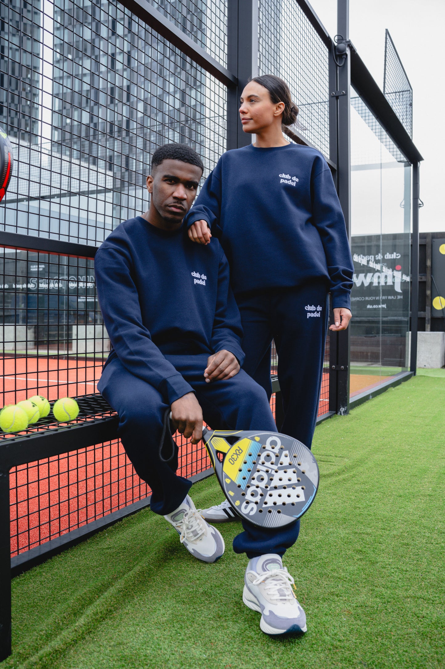 Club de Padel Logo Sweater - Navy