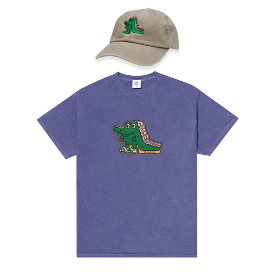 Other Side Store 'Croc In Crocs' Tee & Cap Bundle