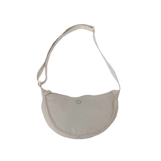Essentials Oxford Nylon Cross Body Bag - Beige