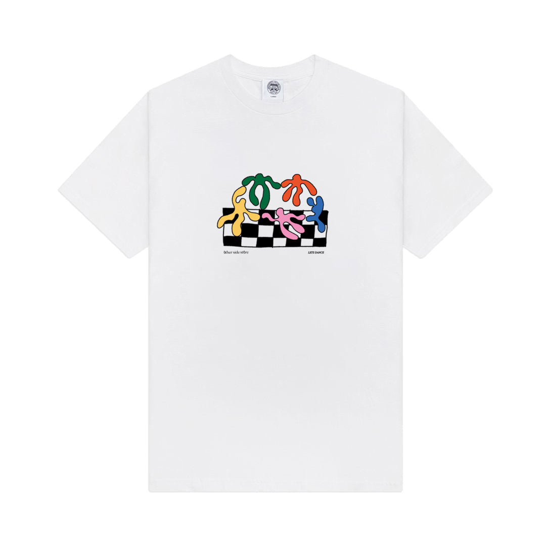 Other Side Store 'Lets Dance' Tee - White