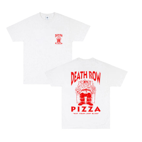 Gordos Pizzeria 'Death Row Pizza' Tee - White