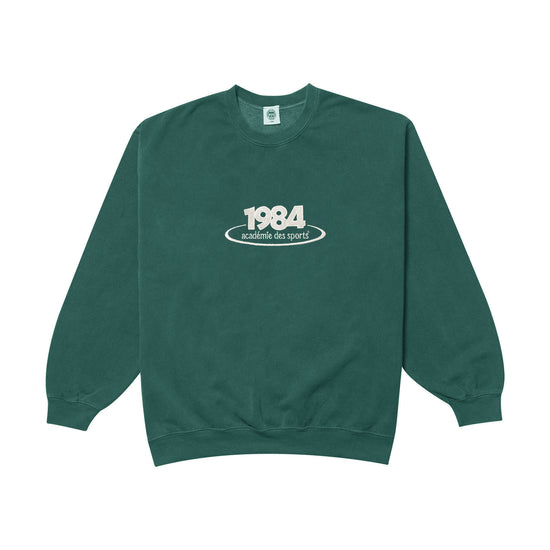 Vice 84 '1984 Disc' Embroidered Sweater - Vintage Washed Pine