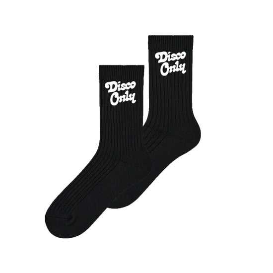 DISCO ONLY 'Dancers' Socks - Black